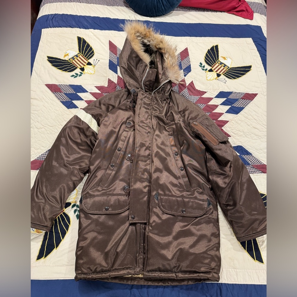 Vintage 70’a Golden Fleece Parka with Fur hood
